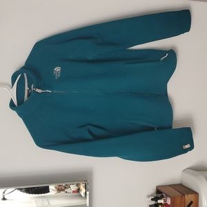 North face zip up fleece jacket